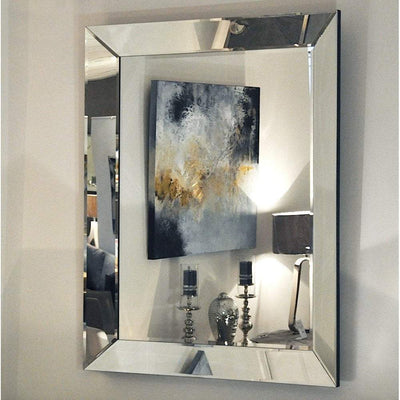 RV Astley Sleeping Bevelled Glass Frame Rectangle Mirror | OUTLET House of Isabella UK