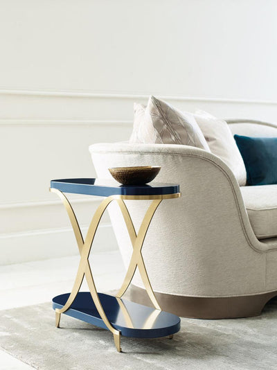 Caracole Blue by You Side Table