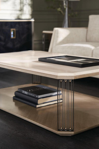 Caracole Coffee Table Alloy