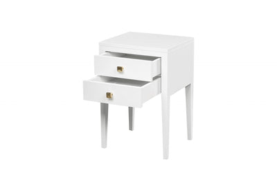 DI Designs Sleeping Radford Bedside - 2 drawer - White House of Isabella UK