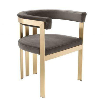 Eichholtz Dining Dining Chair Clubhouse Brass House of Isabella UK