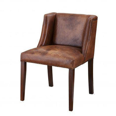 Eichholtz Dining Dining Chair St. James - Tobacco Leather House of Isabella UK