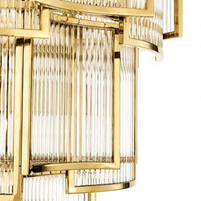 Eichholtz Lighting Chandelier Jet Set - Gold House of Isabella UK