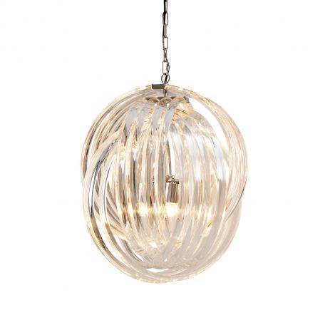 Eichholtz Lighting Chandelier Marco Polo M - Nickel Finish House of Isabella UK