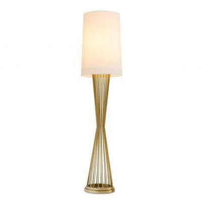 Eichholtz Lighting Floor Lamp Holmes Gold House of Isabella UK