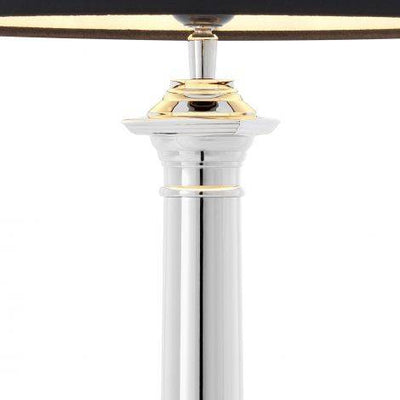 Eichholtz, Table Lamp Cologne L Nickel - House of Isabella UK