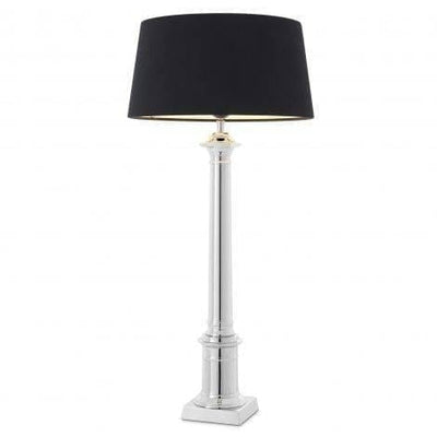 Eichholtz, Table Lamp Cologne L Nickel - House of Isabella UK