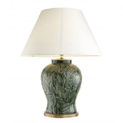 Eichholtz Lighting Table Lamp Cyprus - Green Ceramic House of Isabella UK