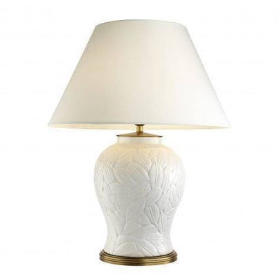 Eichholtz Lighting Table Lamp Cyprus - White Ceramic House of Isabella UK