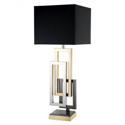 Eichholtz Lighting Table Lamp Regine - Nickel Finish House of Isabella UK