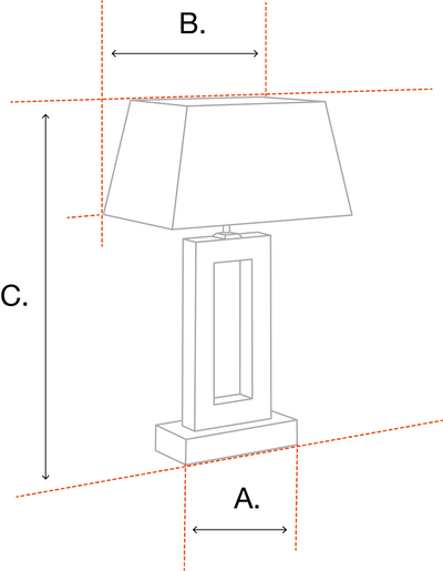 Eichholtz, Table Lamp Riley - House of Isabella UK
