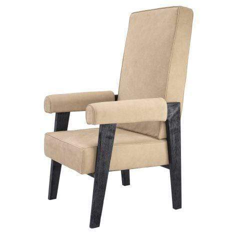 Eichholtz Living Chair Milo high Beige House of Isabella UK