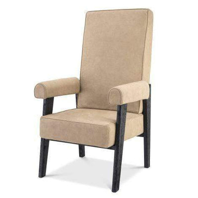 Eichholtz Living Chair Milo high Beige House of Isabella UK