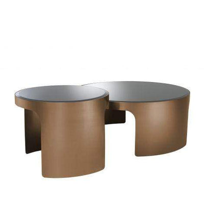 Eichholtz Living Coffee Table Piemonte Set Of 2 House of Isabella UK