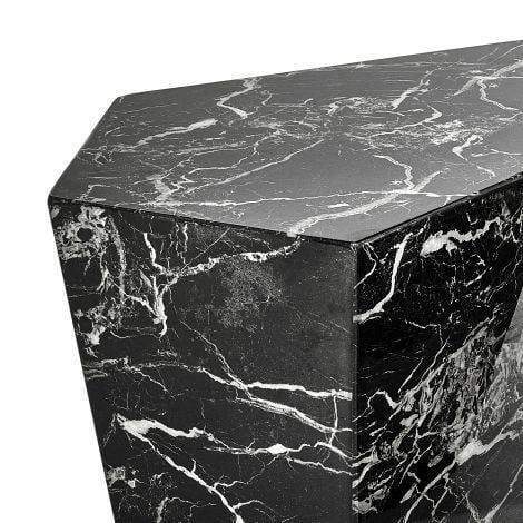 Eichholtz Living Coffee Table Prudential - Black Faux Marble - Set of 3 House of Isabella UK