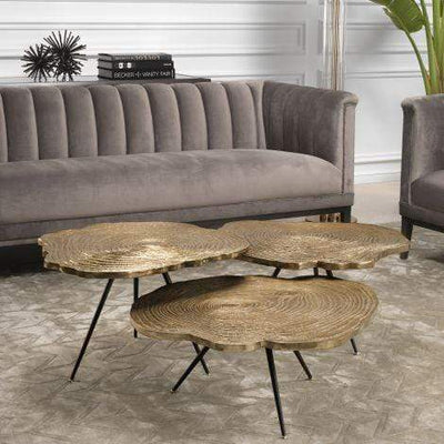 Eichholtz Living Coffee Table Quercus - Set of 3 House of Isabella UK