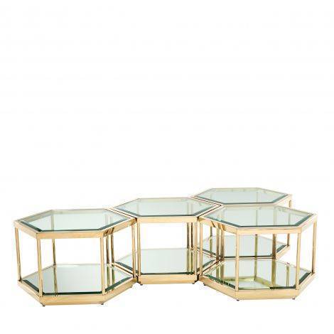 Eichholtz Living Coffee Table Sax - Set of 4 House of Isabella UK