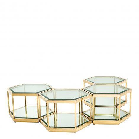 Eichholtz Living Coffee Table Sax - Set of 4 House of Isabella UK