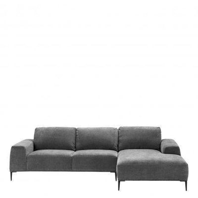 Eichholtz Living Lounge Sofa Montado - Clarck Grey with Black Legs House of Isabella UK