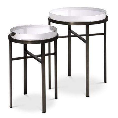 Eichholtz Living Side Table Hoxton set of 2 House of Isabella UK
