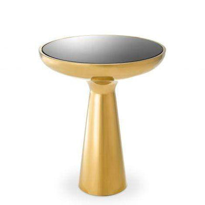 Eichholtz Living Side Table Lindos Low Gold House of Isabella UK