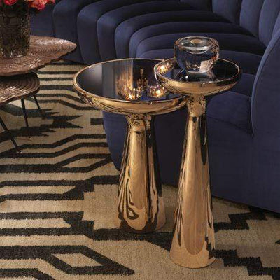 Eichholtz Living Side Table Lindos Low Gold House of Isabella UK