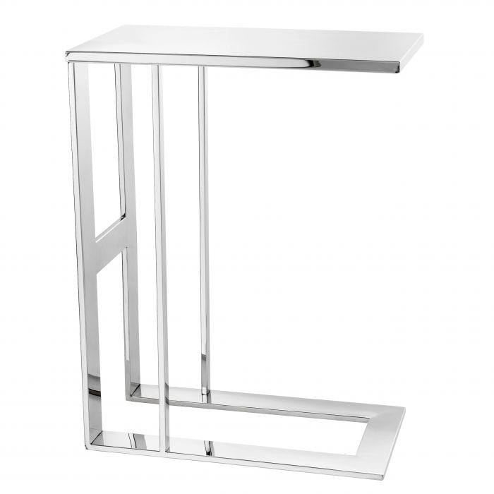 Eichholtz Living Side Table Pierre Stainless Steel House of Isabella UK