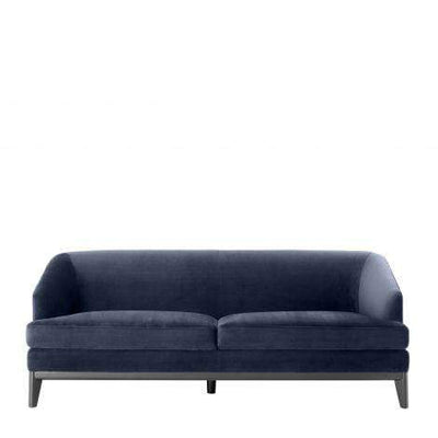 Eichholtz Living Sofa Monterey - Savona Midnight Blue Velvet House of Isabella UK