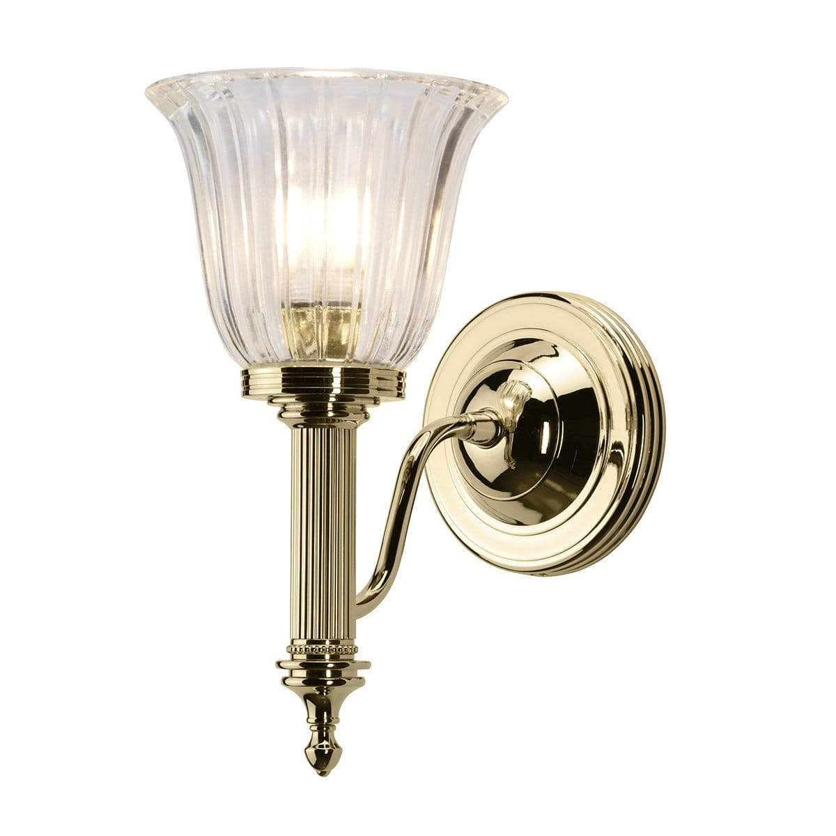 Elstead Lighting Lighting Carroll 1 Light - Polished Brass House of Isabella UK