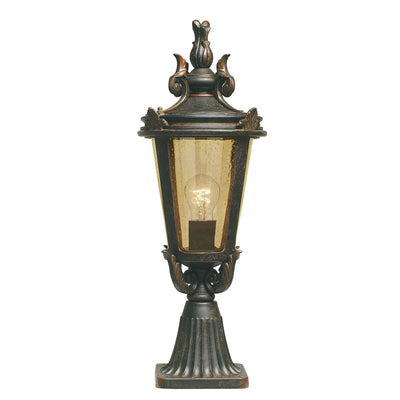 Elstead Lighting Outdoors Baltimore 1 Light Medium Pedestal Lantern House of Isabella UK