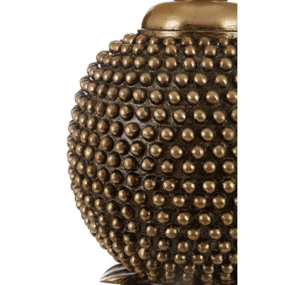 Esperance Lighting Jackyl Bronze/Black Table Lamp with Natural Shade House of Isabella UK