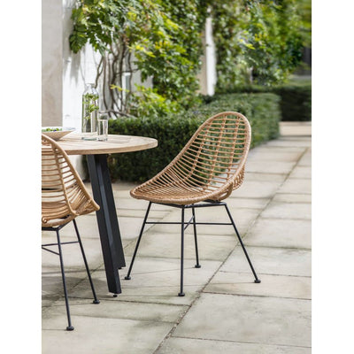 Garden Trading Living Pair of Hampstead Scoop Chairs House of Isabella UK