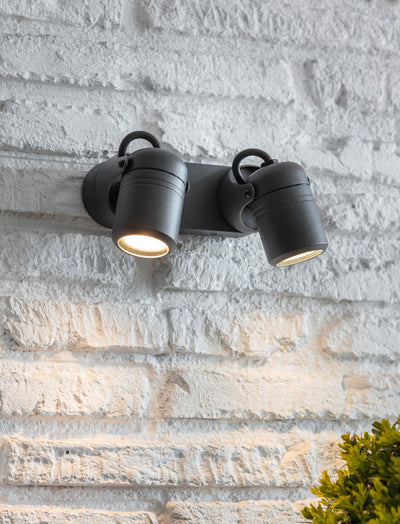 Garden Trading Outdoors Bodnant Wall Light - Double House of Isabella UK