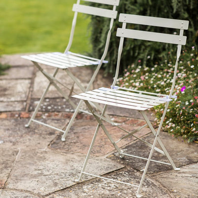 Garden Trading Outdoors Pair of Bistro Chairs House of Isabella UK