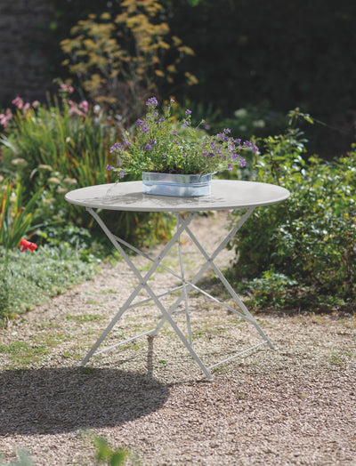 Garden Trading Outdoors Rive Droite Bistro Table - Large - Clay House of Isabella UK
