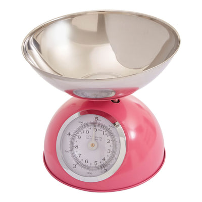 Hamilton Interiors Accessories 5Kg Hot Pink Kitchen Scale With Large Bowl House of Isabella UK