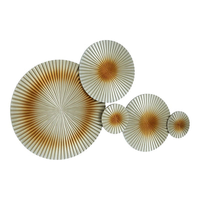 Hamilton Interiors Accessories Abstract Discs Wall Sculpture House of Isabella UK