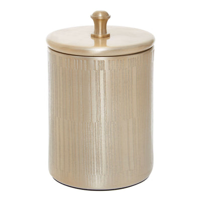 Hamilton Interiors Accessories Allure Champagne Finish Canister House of Isabella UK