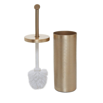 Hamilton Interiors Accessories Allure Etched Detail Toilet Brush House of Isabella UK