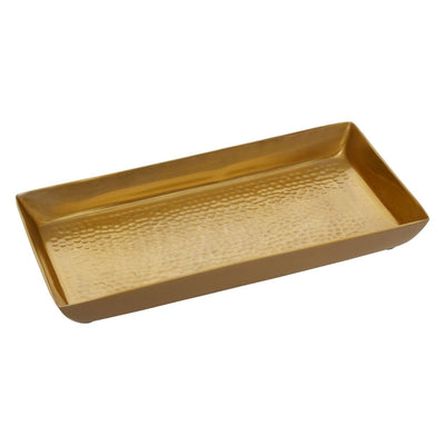 Hamilton Interiors Accessories Allure Hammered Effect Tray House of Isabella UK