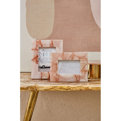 Hamilton Interiors Accessories Bowerbird Small Pink Quartz Photo Frame House of Isabella UK