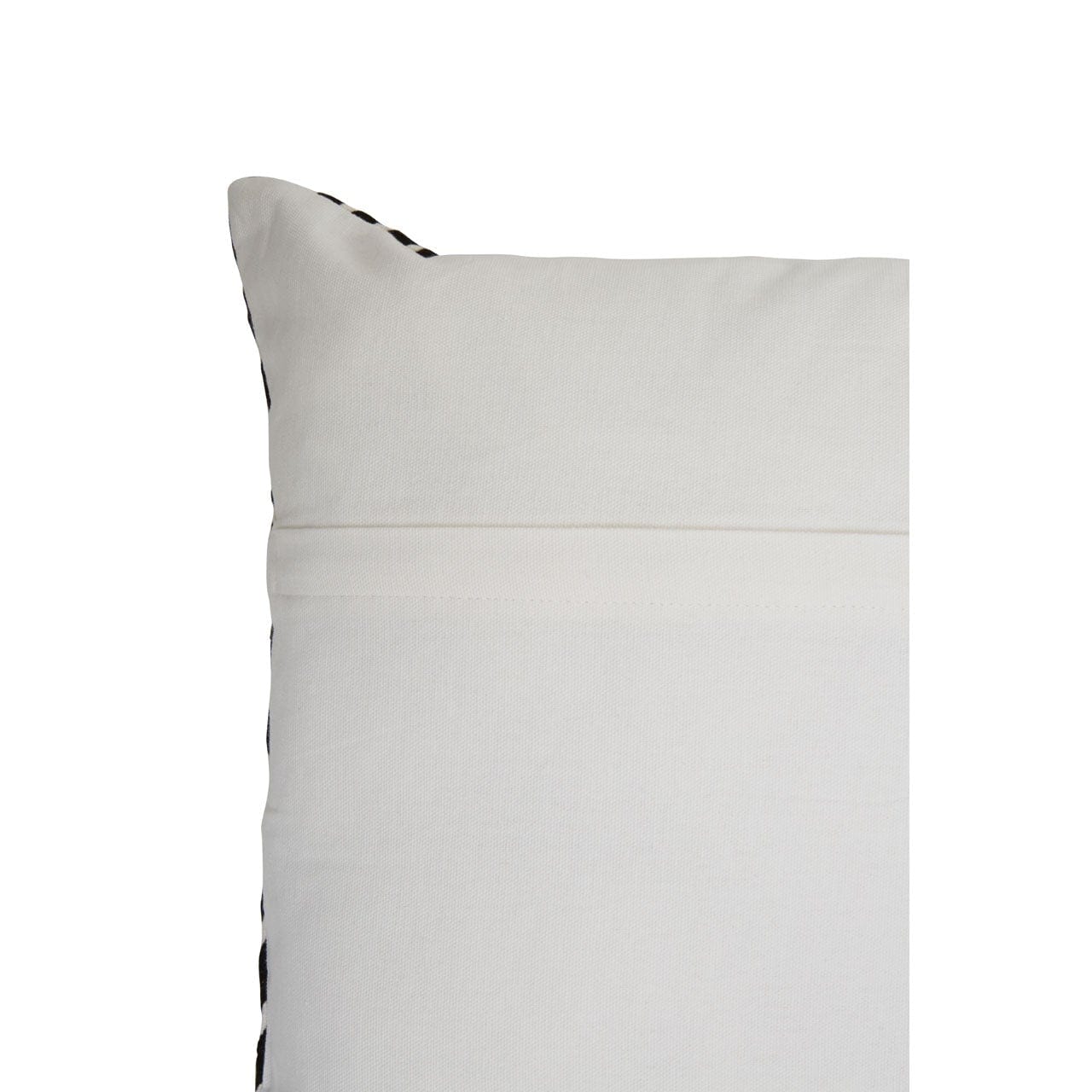 Hamilton Interiors Accessories Bowie Ozella Black And White Square Cushion House of Isabella UK