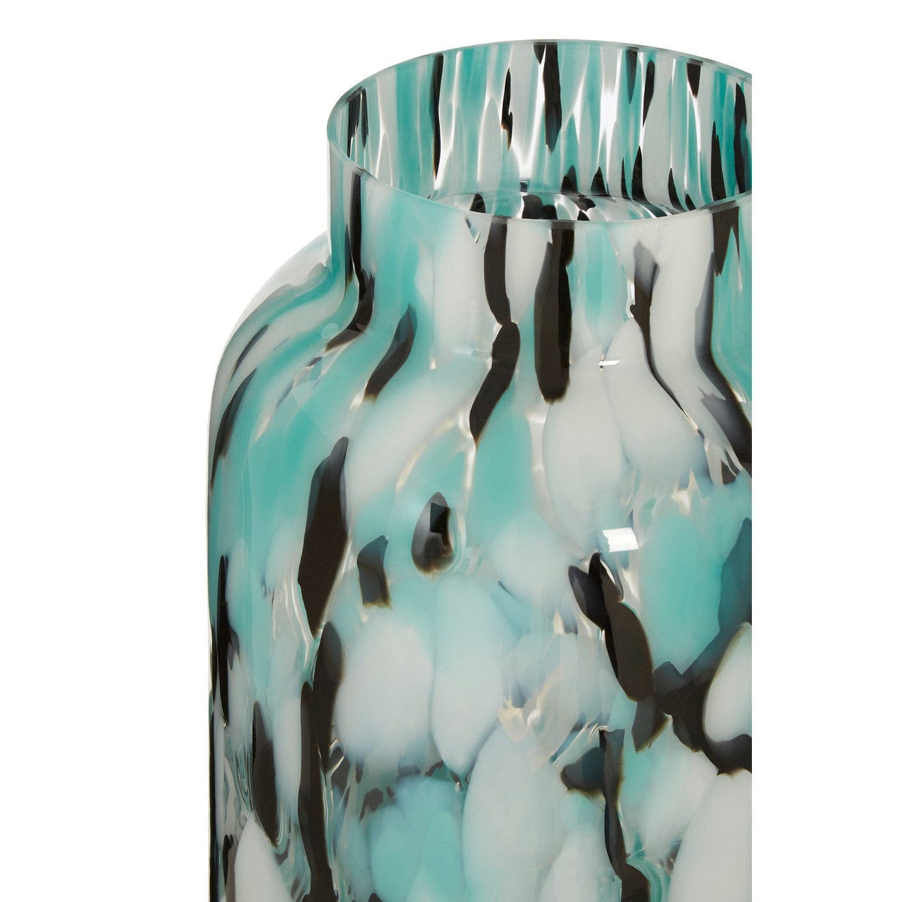Hamilton Interiors Accessories Calla Medium Speckle Effect Glass Vase House of Isabella UK