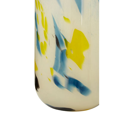 Hamilton Interiors Accessories Carra Large Abstract Design Glass Vase House of Isabella UK