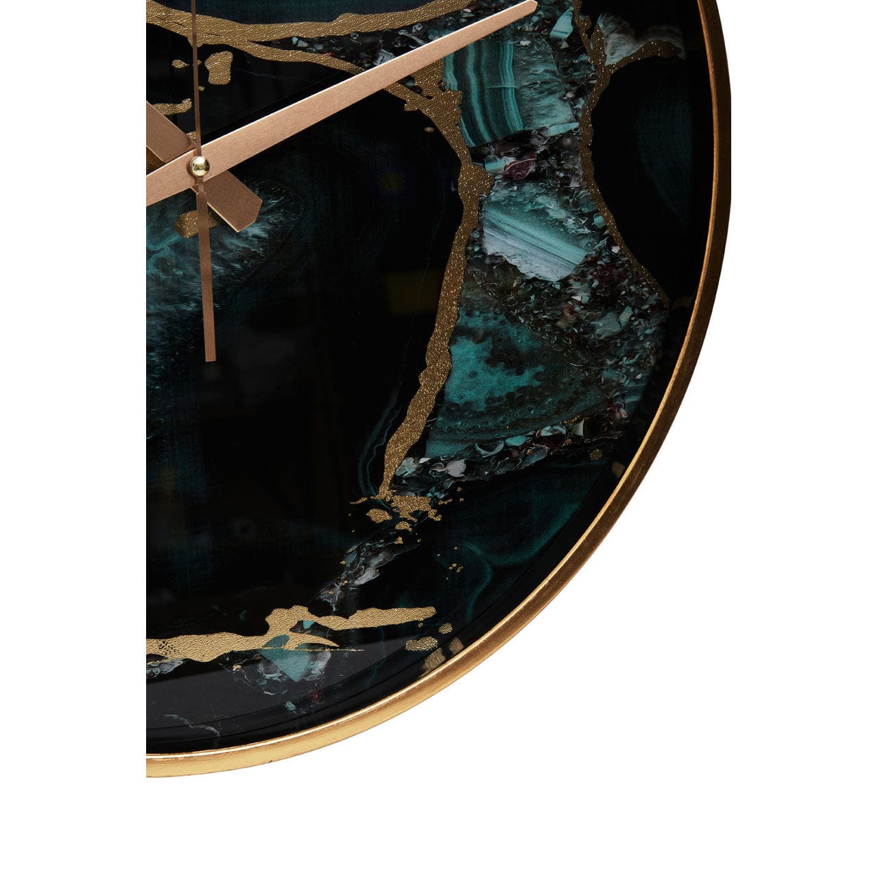 Hamilton Interiors Accessories Celina Agate Wall Clock House of Isabella UK