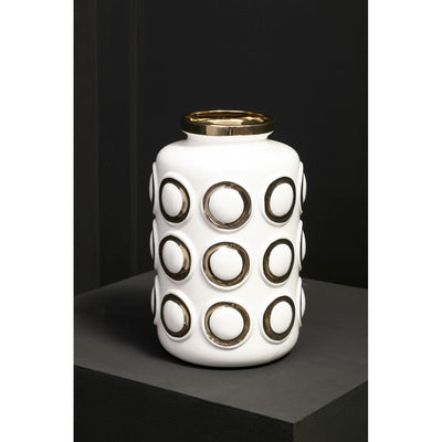 Hamilton Interiors Accessories Curva Small Ceramic Jar House of Isabella UK