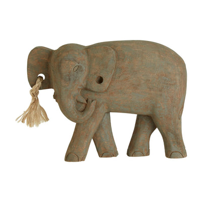 Hamilton Interiors Accessories Elephant Wood Sculpture House of Isabella UK