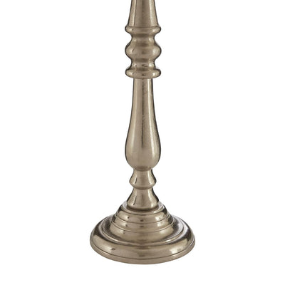 Hamilton Interiors Accessories Fifty Five South Large Nickel Candle Holder House of Isabella UK