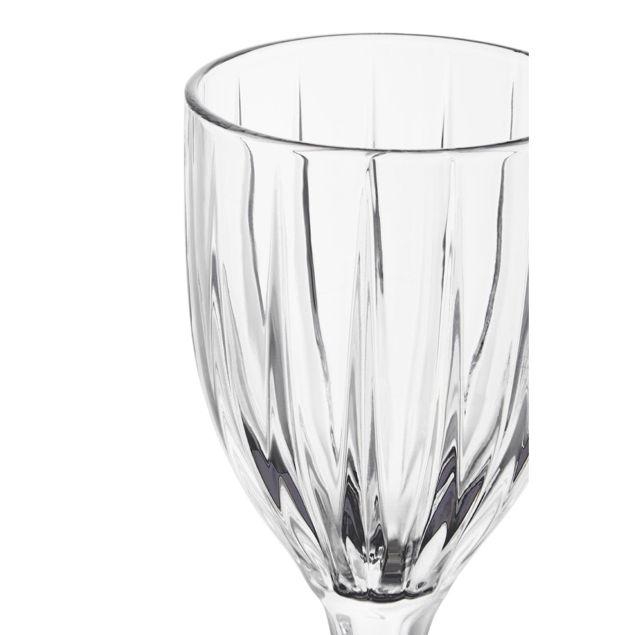 Hamilton Interiors Accessories Lawley Crystal Clear Wine Glasses - Set Of 4 House of Isabella UK