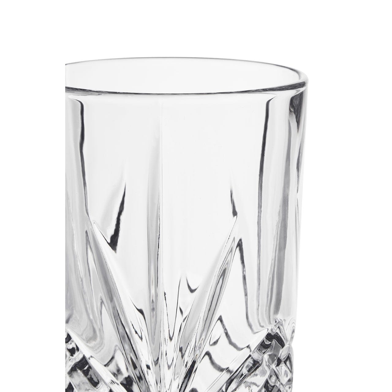 Hamilton Interiors Accessories Lawley Crystal High Ball Glasses - Set Of 4 House of Isabella UK